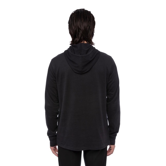 New Champion Men's Black Long Sleeve Hoodie - Picture 5 of 13